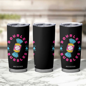 Doubles and Bubbles Baseball Candy Gum Tumbler Cup TS11 Print Your Wear