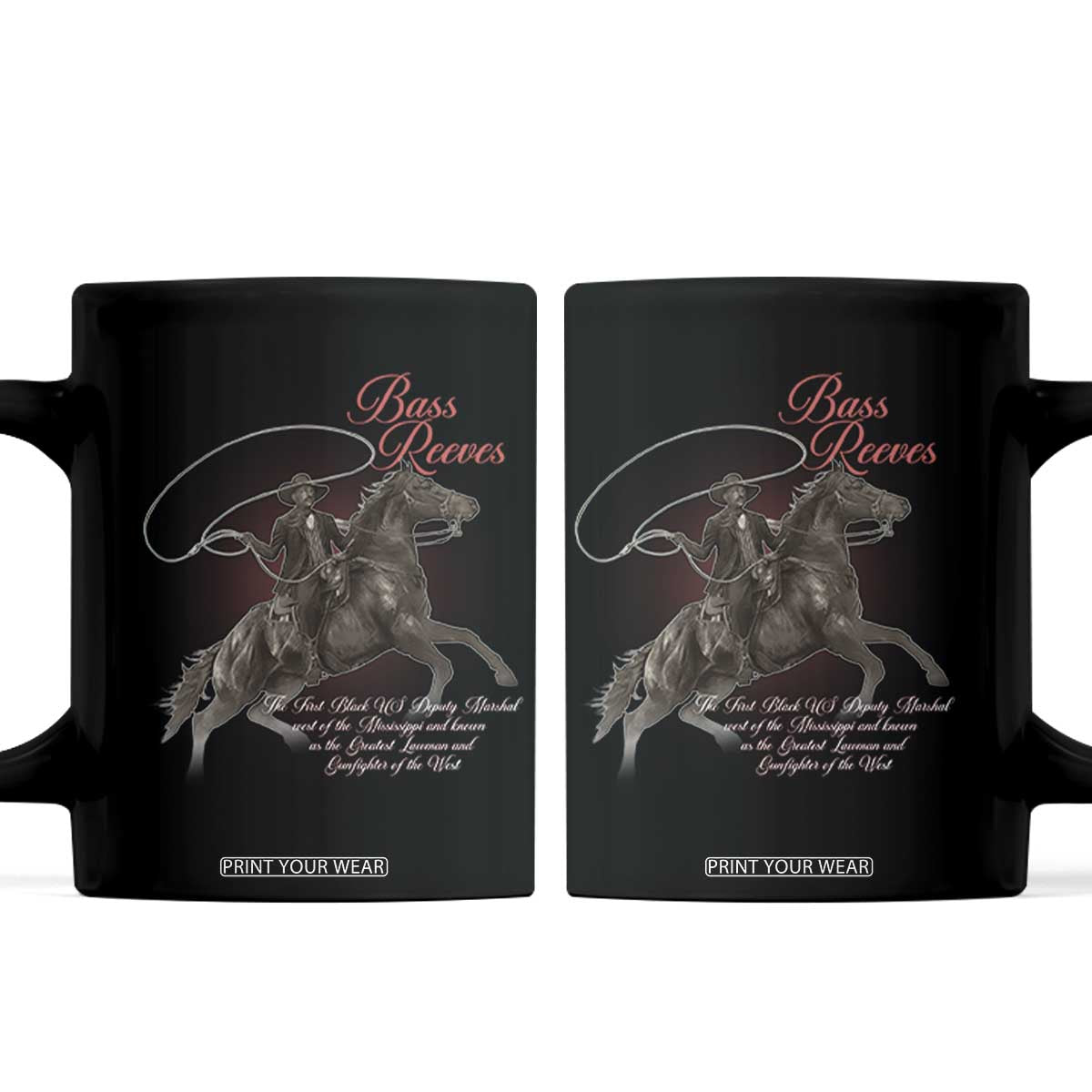 Bass Reeves Coffee Mug African American Cowboy Marshal Black History Month