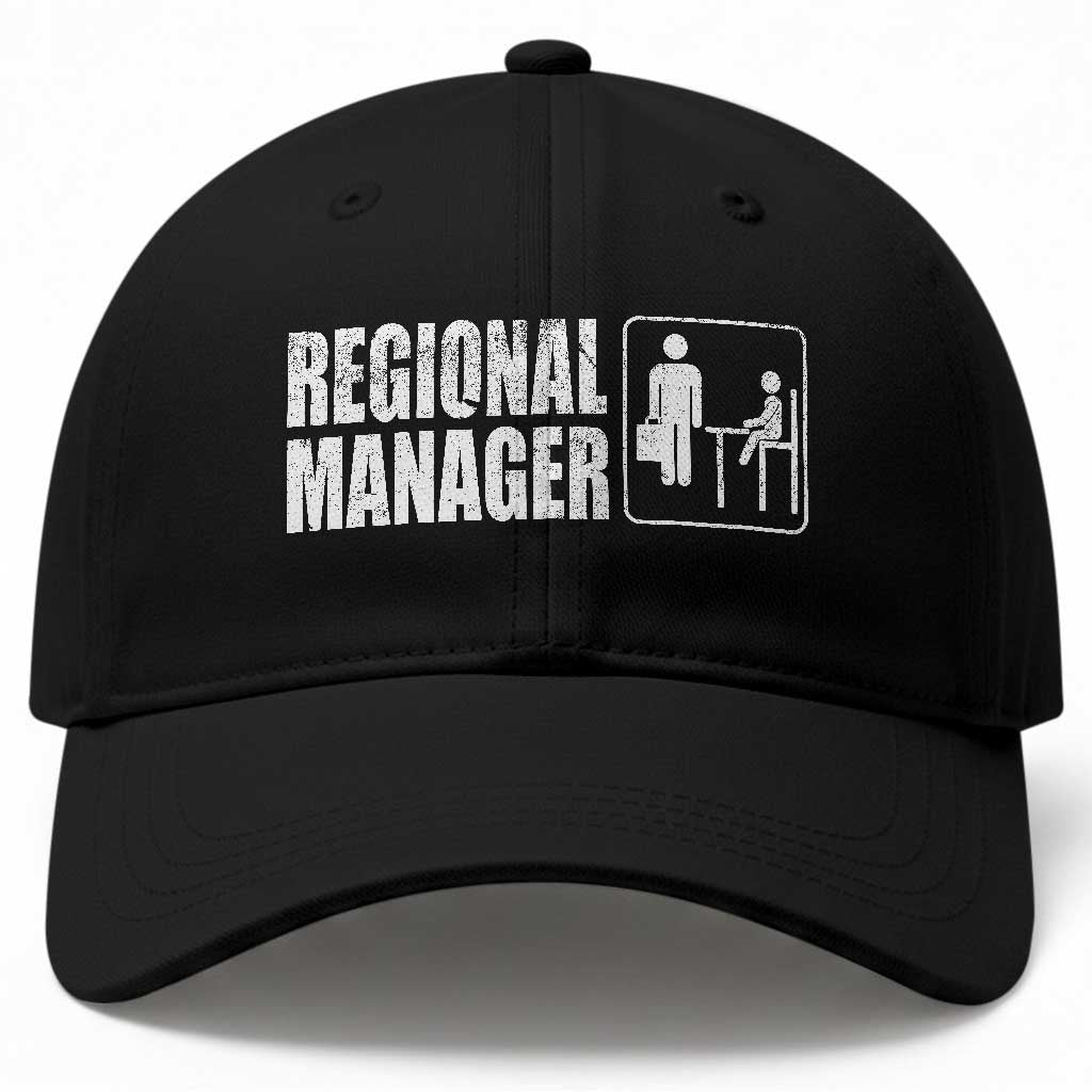 Regional Manager Baseball Cap Funny Dad Baby Matching TS11 Print Your Wear