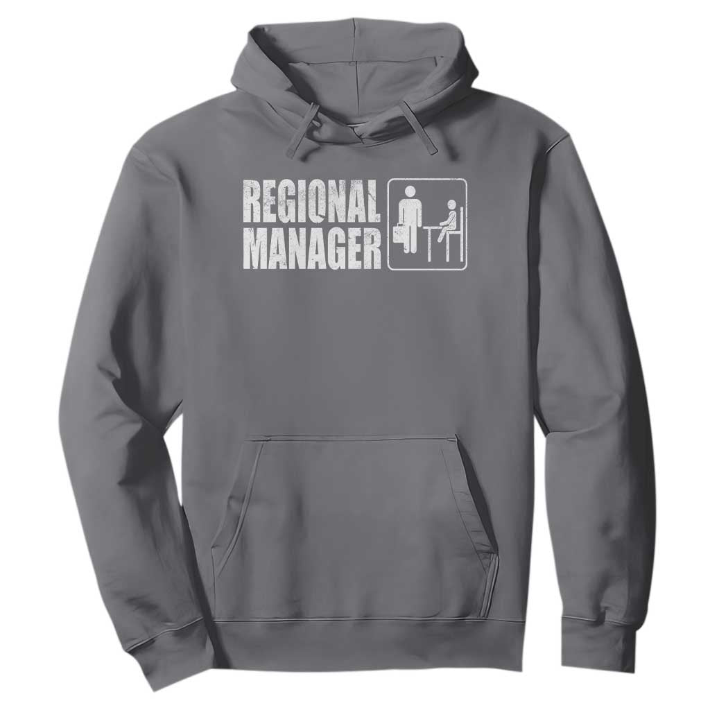 Regional Manager Hoodie Funny Dad Baby Matching TS11 Charcoal Print Your Wear