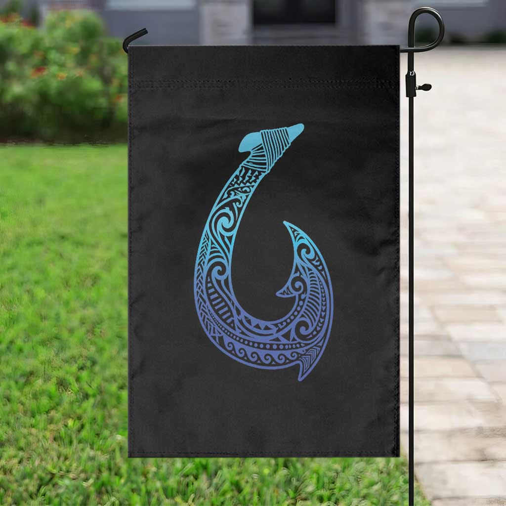 Tribal Makau Hawaiian Fish Hook Pacific Islander Hawaiian Garden Flag TS11 Print Your Wear