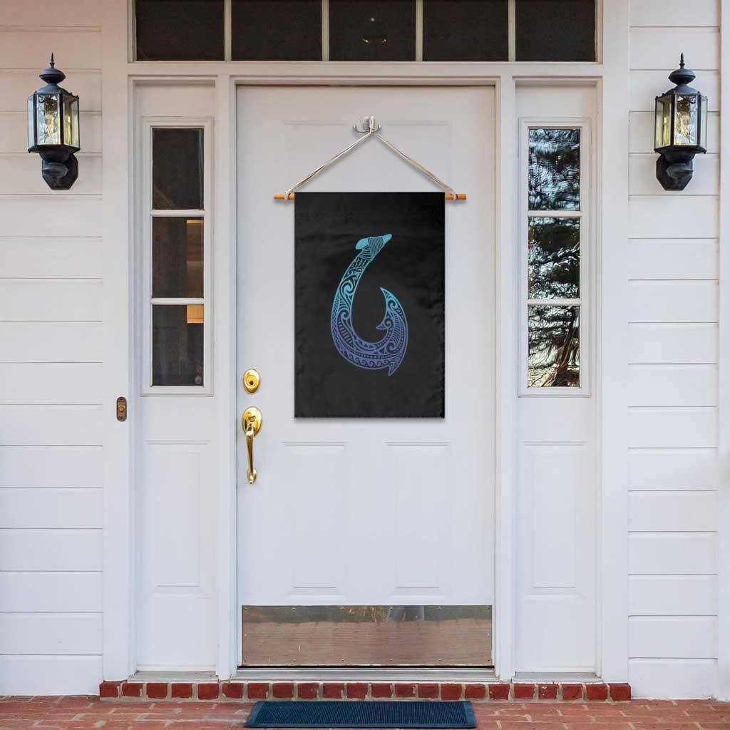 Tribal Makau Hawaiian Fish Hook Pacific Islander Hawaiian Garden Flag TS11 Print Your Wear