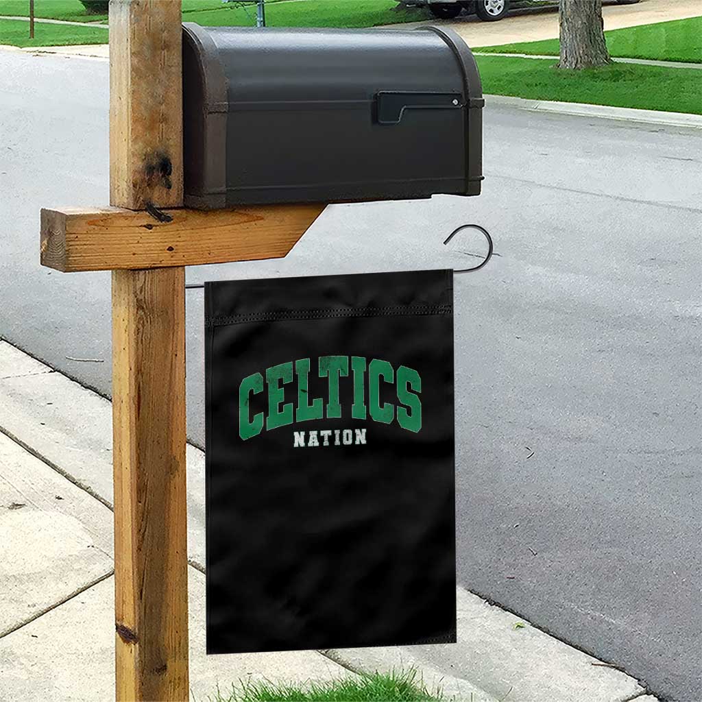 Celtic Nation Garden Flag Sports Varsity Aesthetic Letters Cap TS11 Print Your Wear