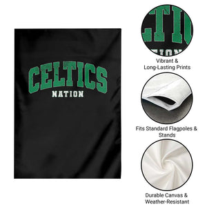 Celtic Nation Garden Flag Sports Varsity Aesthetic Letters Cap TS11 Print Your Wear