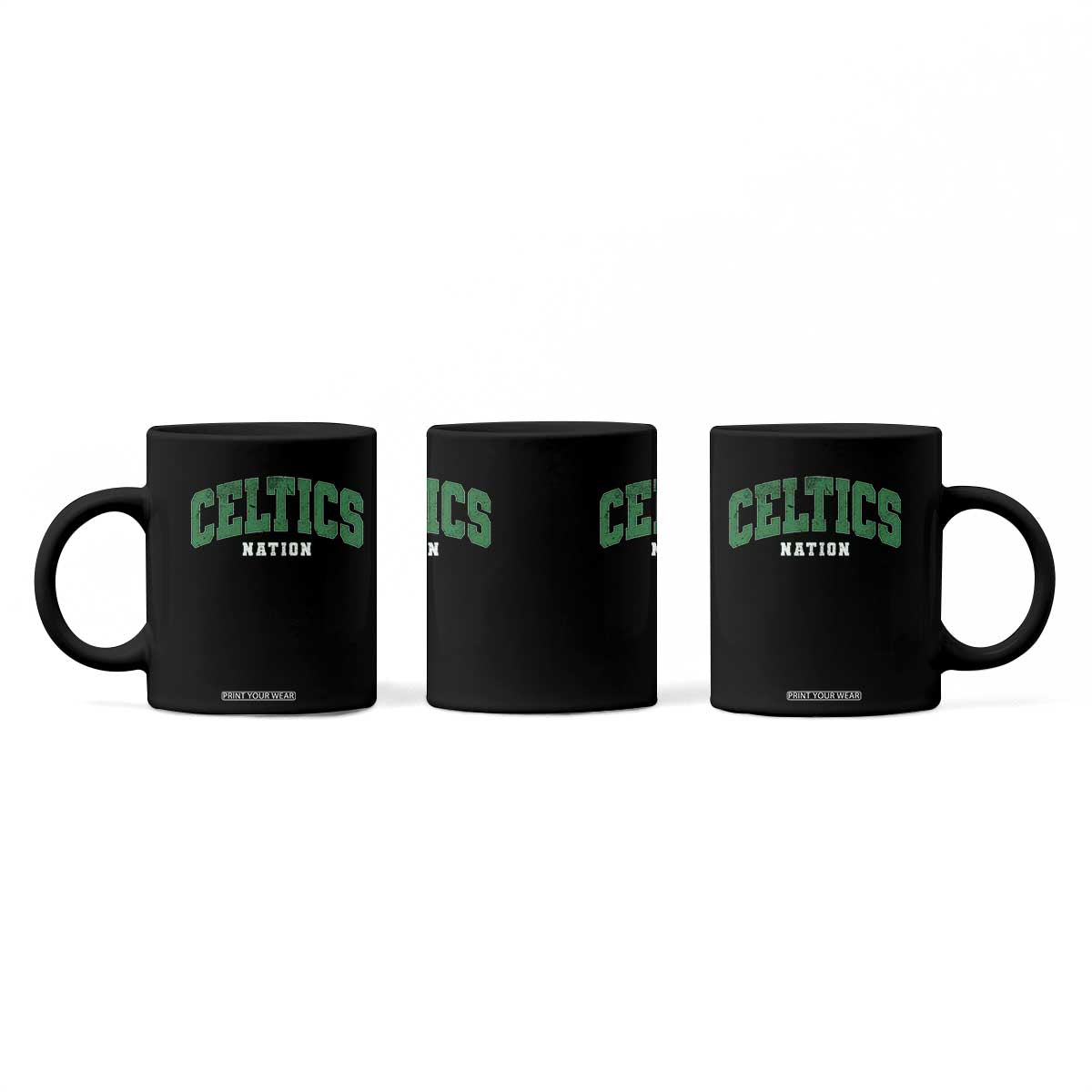 Celtic Nation Coffee Mug Sports Varsity Aesthetic Letters Cap TS11 Print Your Wear