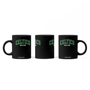 Celtic Nation Coffee Mug Sports Varsity Aesthetic Letters Cap TS11 Print Your Wear