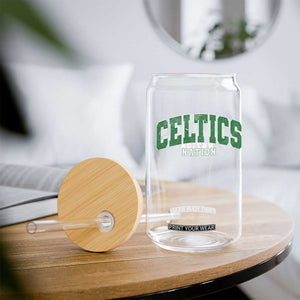Celtic Nation Glass Can Sports Varsity Aesthetic Letters Cap TS11 Print Your Wear