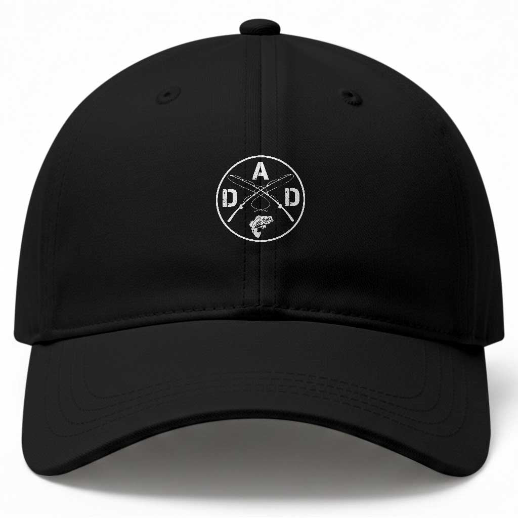 Fishing Dad Baseball Cap Fisherman Fish Lover Father's Day Gift TS11 Print Your Wear