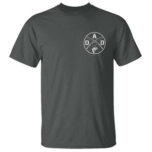 Fishing Dad T Shirt Fisherman Fish Lover Father's Day Gift TS11 Dark Heather Print Your Wear