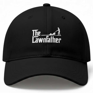 The Lawnfather Baseball Cap Lawn Mowing Dad Gardening Fathers Day TS11 Print Your Wear