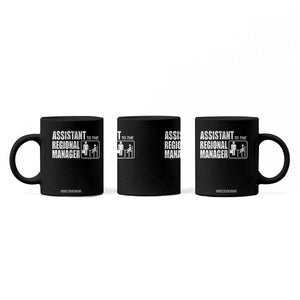 Assistant To The Regional Manager Coffee Mug Funny Dad Baby Matching TS11 Print Your Wear