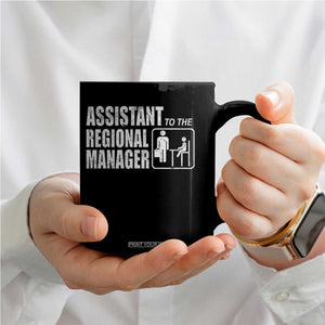 Assistant To The Regional Manager Coffee Mug Funny Dad Baby Matching TS11 Print Your Wear