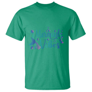 Mermaid Vibes T Shirt Cute Mermaid Tail Beach TS11 Irish Green Print Your Wear