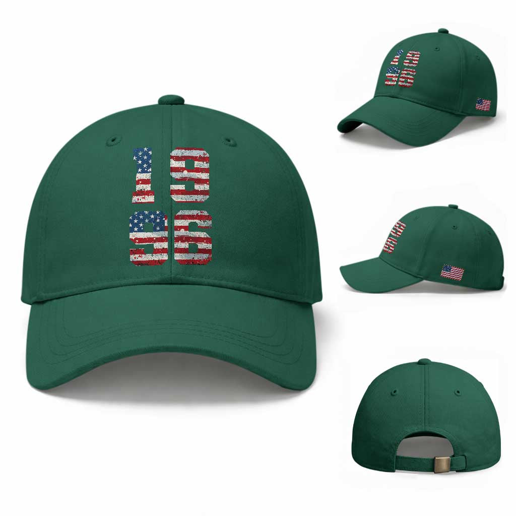 30th Birthday Vintage 1996 American Flag Baseball Cap Gifts For Turning 30