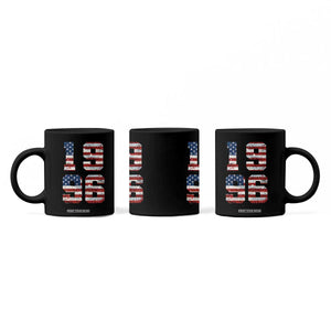 30th Birthday Vintage 1996 American Flag Coffee Mug Gifts For Turning 30