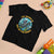 Funny Back To School Space T Shirt For Kid 2ND Grade Is Out Of This World Dinosaur Astronaut Planet TS11 Black Print Your Wear