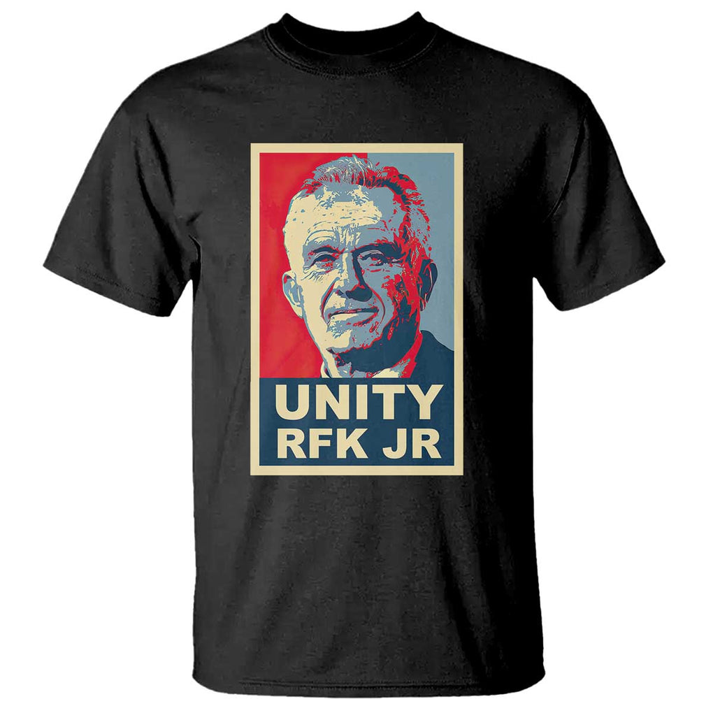 Robert Kennedy T Shirt Unity RFK JR 2024 For Trump Portrait TS11 Black Print Your Wear