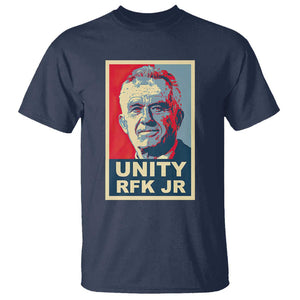 Robert Kennedy T Shirt Unity RFK JR 2024 For Trump Portrait TS11 Navy Print Your Wear