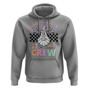 Funny Halloween Behavior Analyst Hoodie Boo-Havior Retro Ghost Witch ABA RBT TS11 Sport Gray Print Your Wear