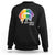 LGBT Lesbian Halloween Sweatshirt Kiss More Girls Rainbow Vampire Lips TS11 Black Print Your Wear