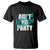 Ain't No Party Like A Diddy Party T Shirt Brushed Text TS11 Black Print Your Wear