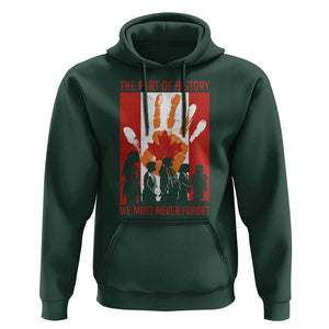 Indigenous Children Hoodie The Part Of History We Must Never Forget Canada TS11 Dark Forest Green Print Your Wear