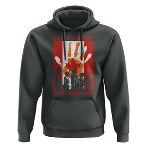 Indigenous Children Hoodie The Part Of History We Must Never Forget Canada TS11 Dark Heather Print Your Wear