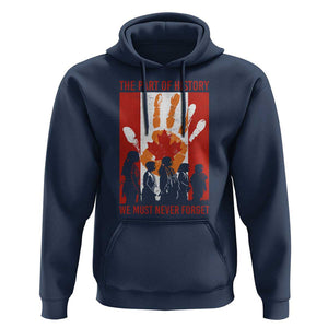 Indigenous Children Hoodie The Part Of History We Must Never Forget Canada TS11 Navy Print Your Wear