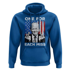 Funny Trump Supporter 2024 Hoodie One For Each Miss Vintage American Flag TS11 Royal Blue Print Your Wear