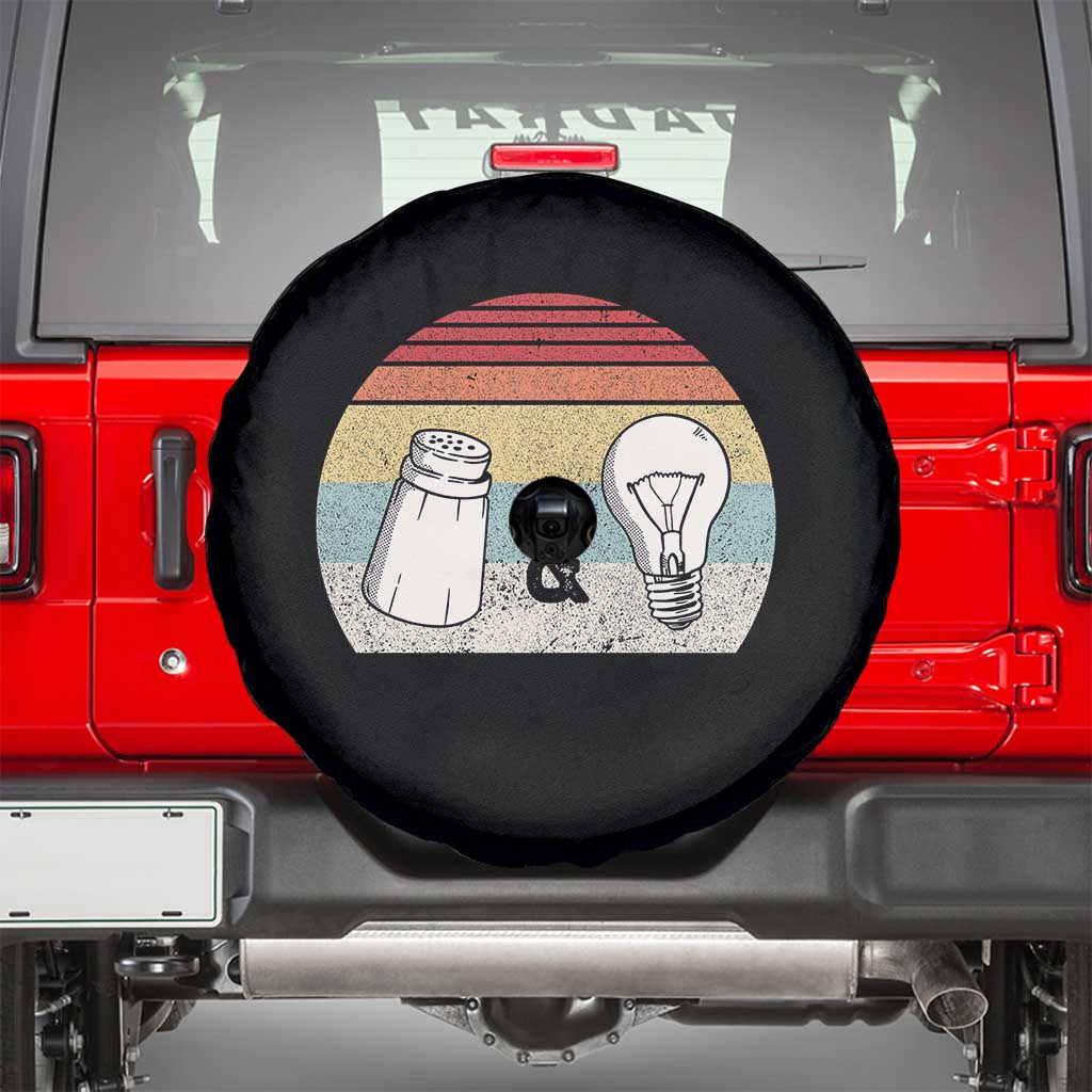 Retro Salt And Light Be Ye Salt Christian Spare Tire Cover TS11 Black Print Your Wear