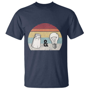 Retro Salt And Light Be Ye Salt Christian T Shirt TS11 Navy Print Your Wear