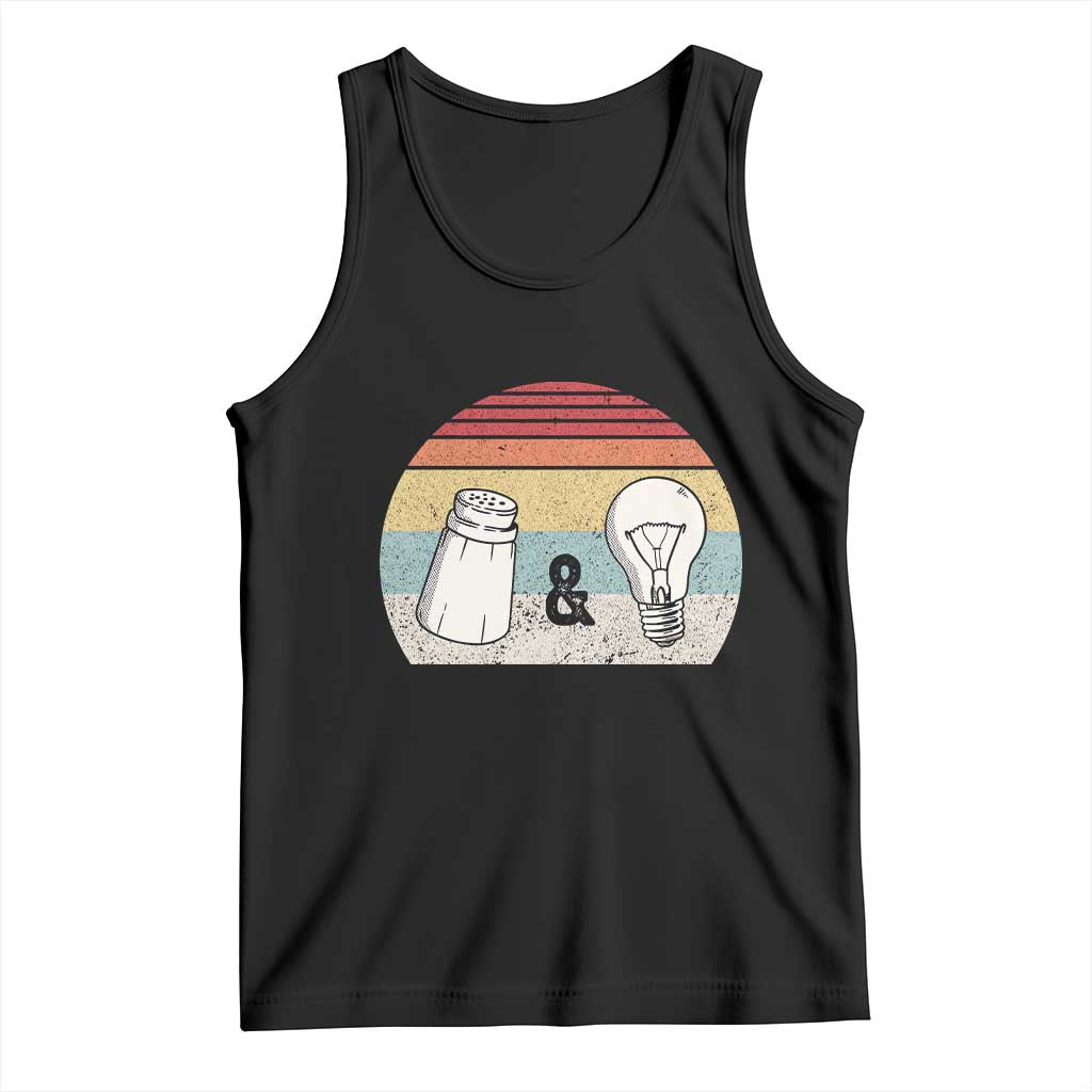Retro Salt And Light Be Ye Salt Christian Tank Top TS11 Black Print Your Wear