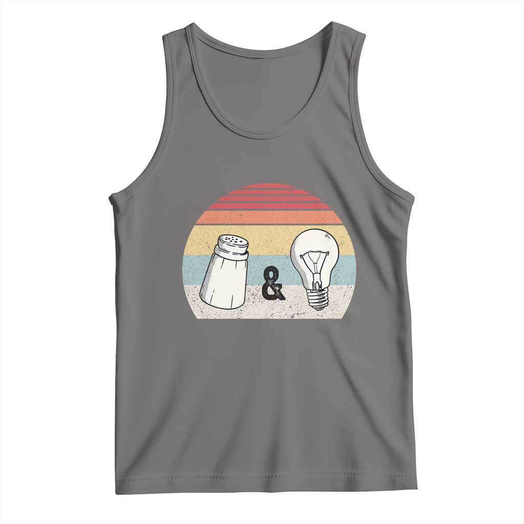 Retro Salt And Light Be Ye Salt Christian Tank Top TS11 Deep Heather Print Your Wear