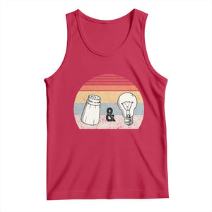 Retro Salt And Light Be Ye Salt Christian Tank Top TS11 Red Print Your Wear