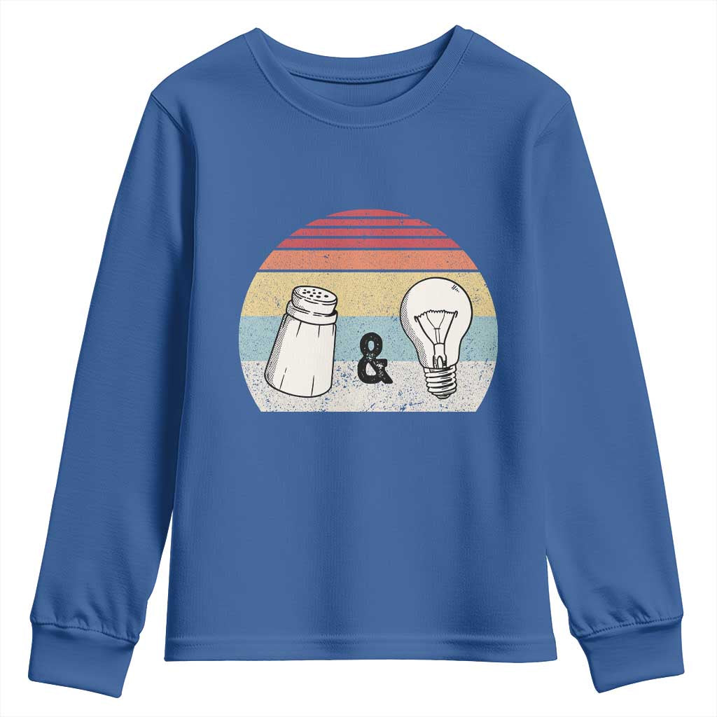 Retro Salt And Light Be Ye Salt Christian Youth Sweatshirt TS11 Royal Blue Print Your Wear