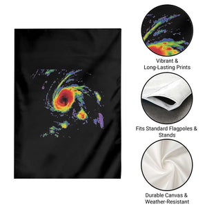 Hurricane Gabrielle 2025 Garden Flag Meteorologist Weather Radar Storm Chasing TS11 Print Your Wear