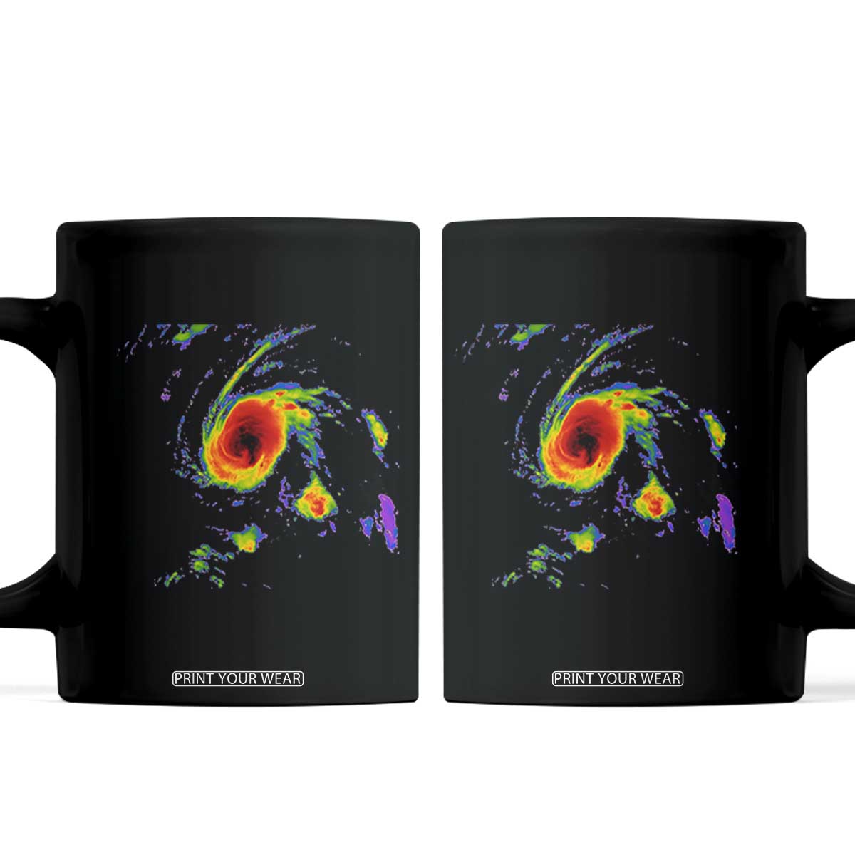 Hurricane Gabrielle 2025 Coffee Mug Meteorologist Weather Radar Storm Chasing TS11 Black Print Your Wear