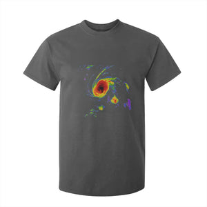 Hurricane Gabrielle 2025 T Shirt For Kid Meteorologist Weather Radar Storm Chasing TS11 Dark Heather Print Your Wear