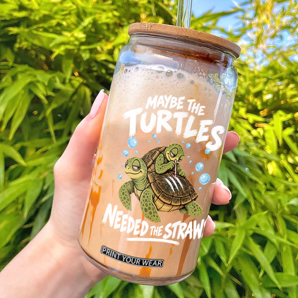 Maybe The Turtles Needed The Straws Glass Can Sea Turtle Ocean Life Dark Humor