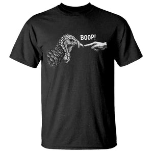 Boop Funny Turkey Nose Thanksgiving Poultry T Shirt