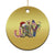 Xmas Veterans Christmas Ornament Joy Candy Cane American Flag TS11 Print Your Wear