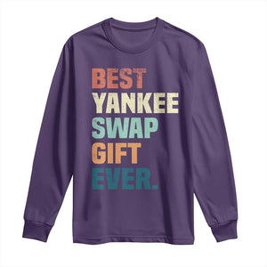 Funny Best Yankee Swap Gift Ever Long Sleeve Shirt Christmas Gift Exchange Game TS11 Purple Print Your Wear