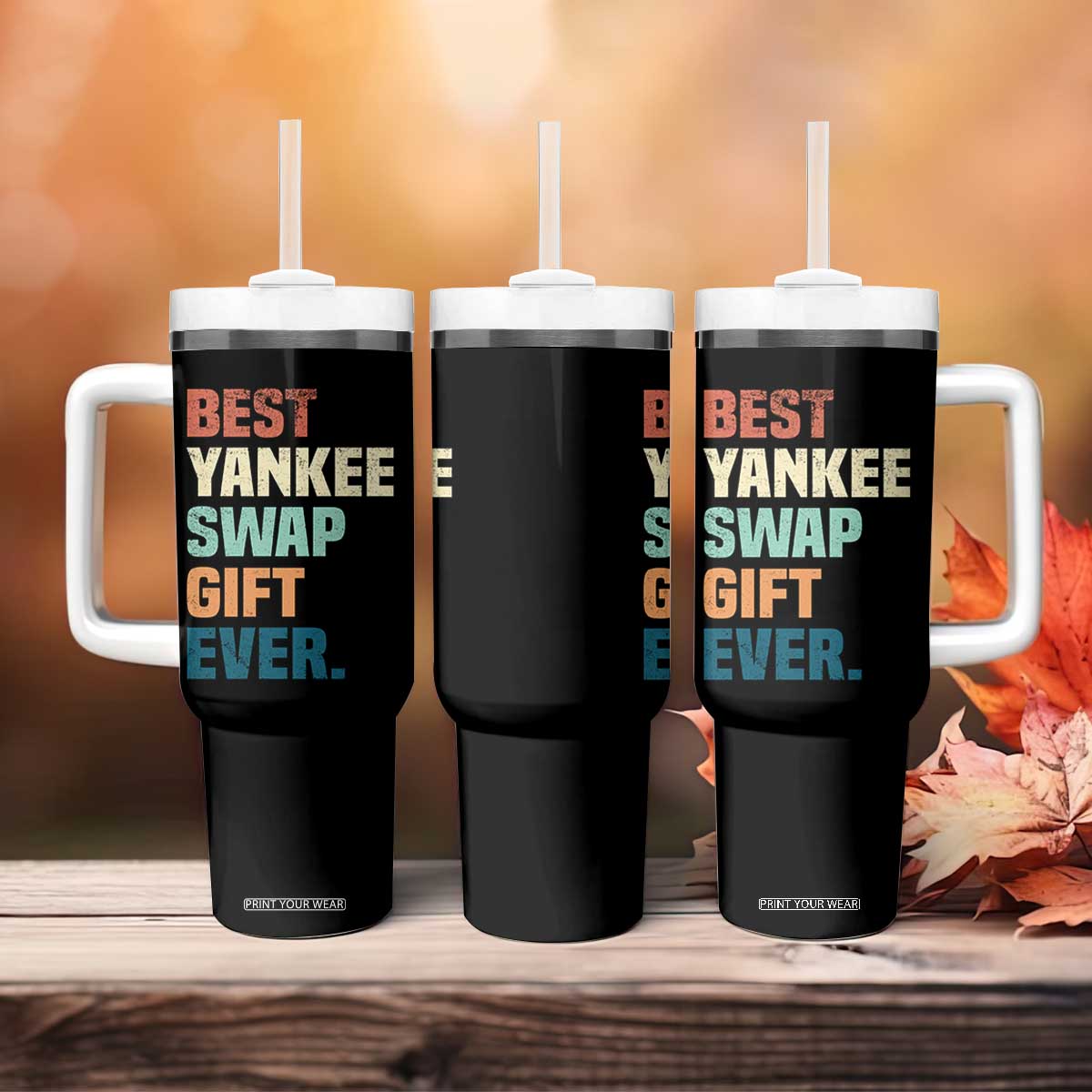 Funny Best Yankee Swap Gift Ever Tumbler With Handle Christmas Gift Exchange Game TS11 Print Your Wear