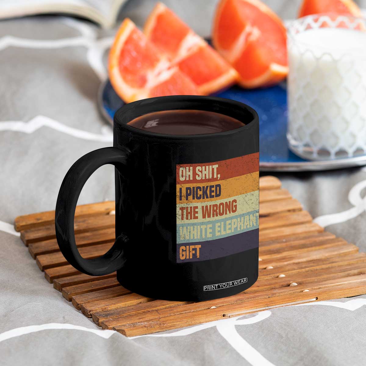 Oh Shit I Picked The Wrong White Elephant Gift Coffee Mug Funny Christmas Gift Exchange Game TS11 Print Your Wear
