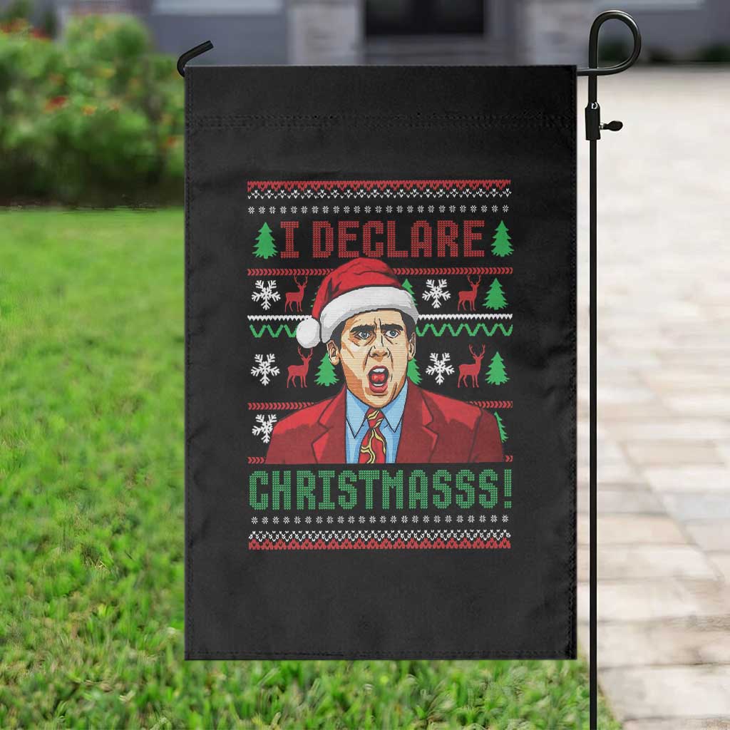 Funny I Declare Christmas Garden Flag Funny Christmas Office Holiday Meme TS11 Print Your Wear