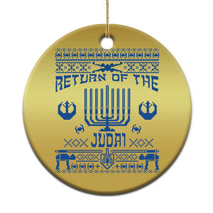 Hanukkah Holiday Christmas Ornament Return Of The Judai Chanukah Jewish Festival TS11 Print Your Wear