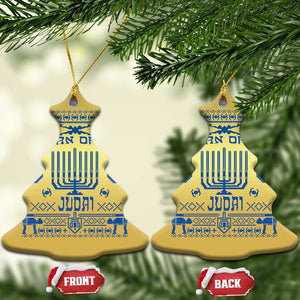 Hanukkah Holiday Christmas Ornament Return Of The Judai Chanukah Jewish Festival TS11 Christmas Tree Gold Print Your Wear