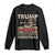 Funny Trump Christmas Long Sleeve Shirt Got What I Wanted For Xmas White House TS11 Black Print Your Wear