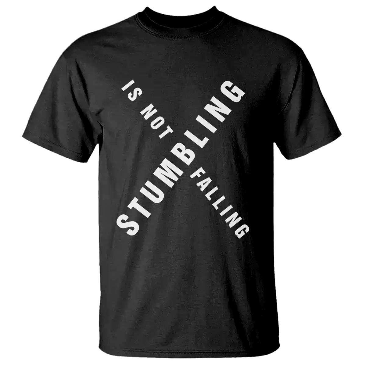 Malcolm X Stumbling Is Not Falling T Shirt Black History Month TS11 Black Print Your Wear