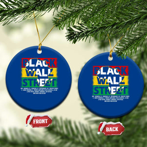 Black Wall Street Ceramic Ornament Tulsa Black History Month Africa Map TS11 1pc Blue Print Your Wear